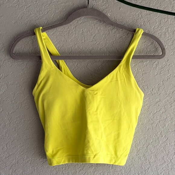 Lululemon Align Tank Top Yellow - Picture 1 of 3